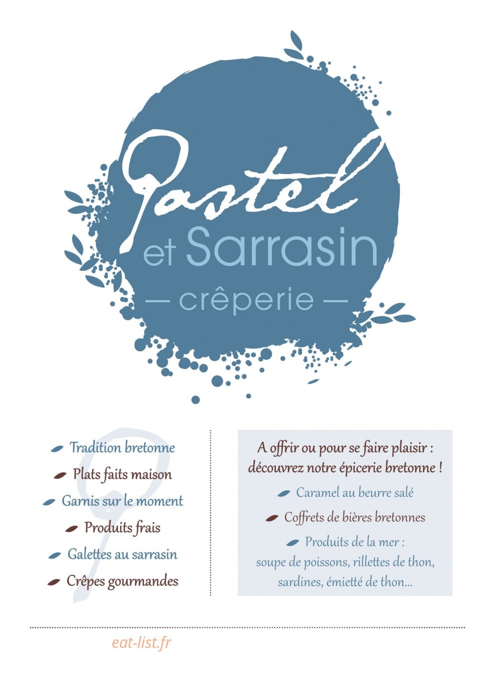 Pastel et Sarrasin — carte page 1