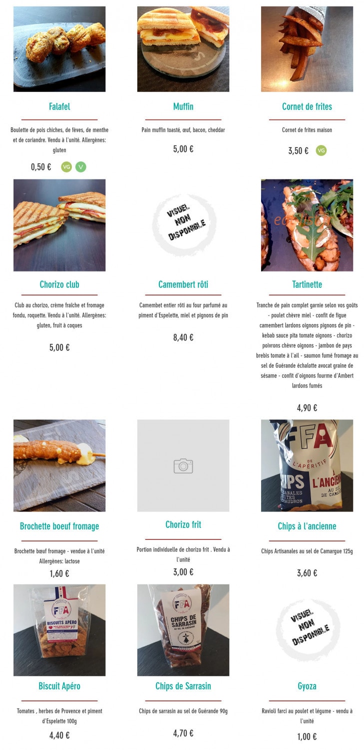 Pica Pic' — carte page 16