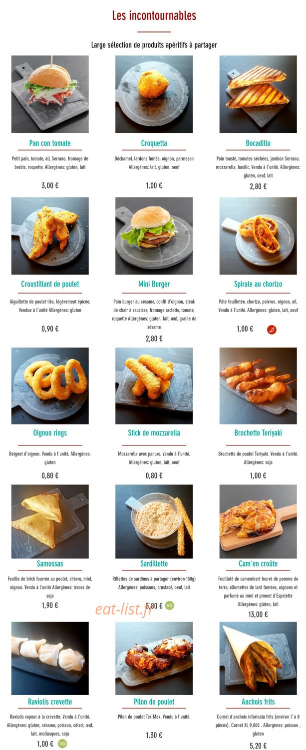 Pica Pic' — carte page 14