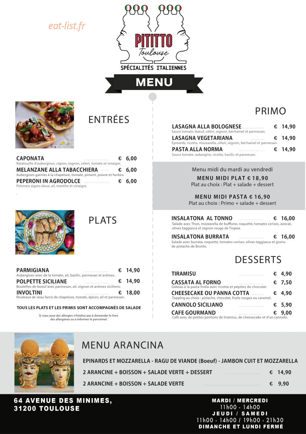 Pititto — carte page 1
