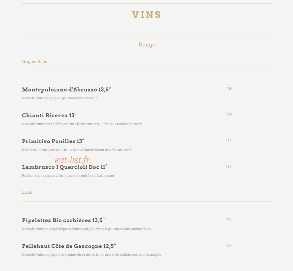 Pizza Felix — carte page 7