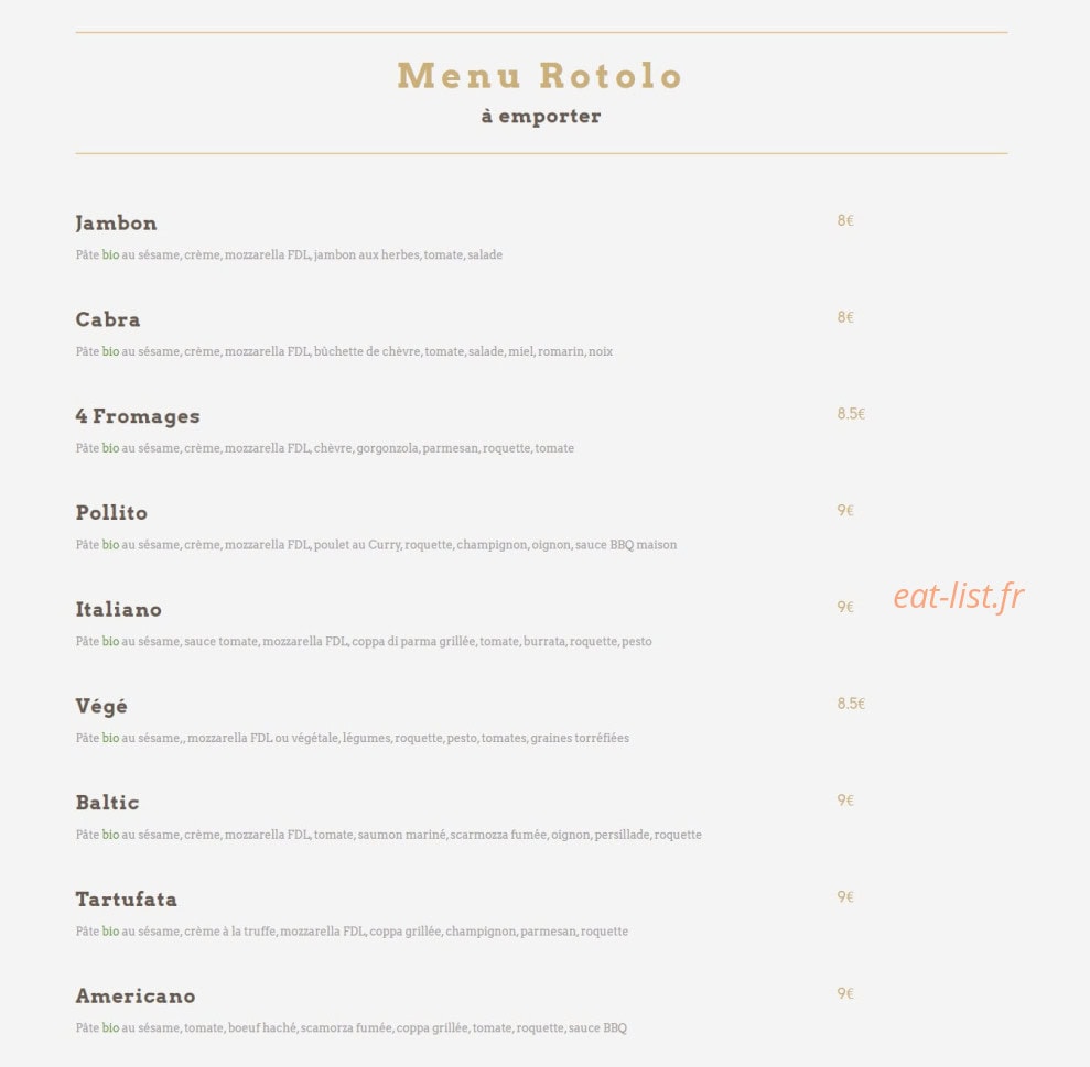 Pizza Felix — carte page 6