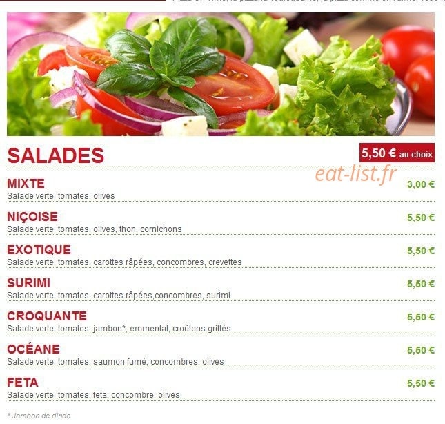 Pizza On Time — carte page 4