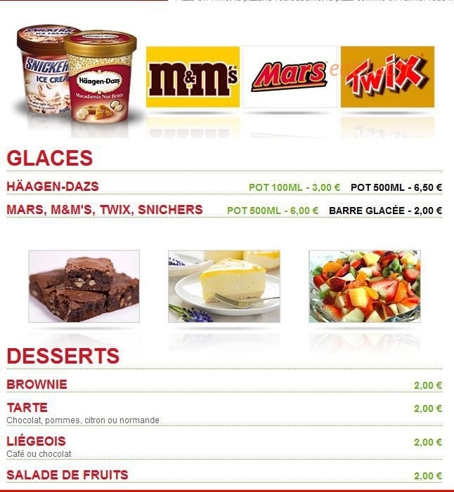 Pizza On Time — carte page 6