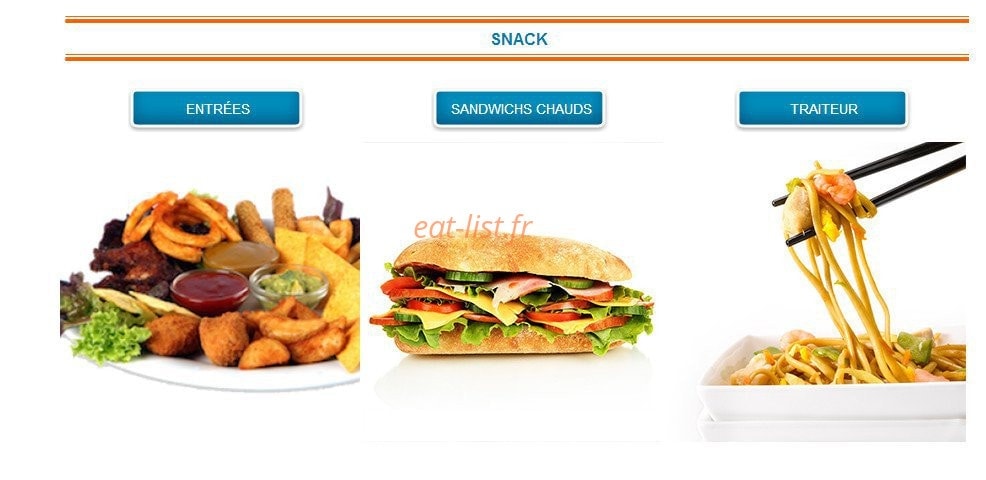 Pizza Pas Cher — carte page 3