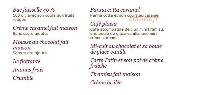 Pizza Pino — carte page 6