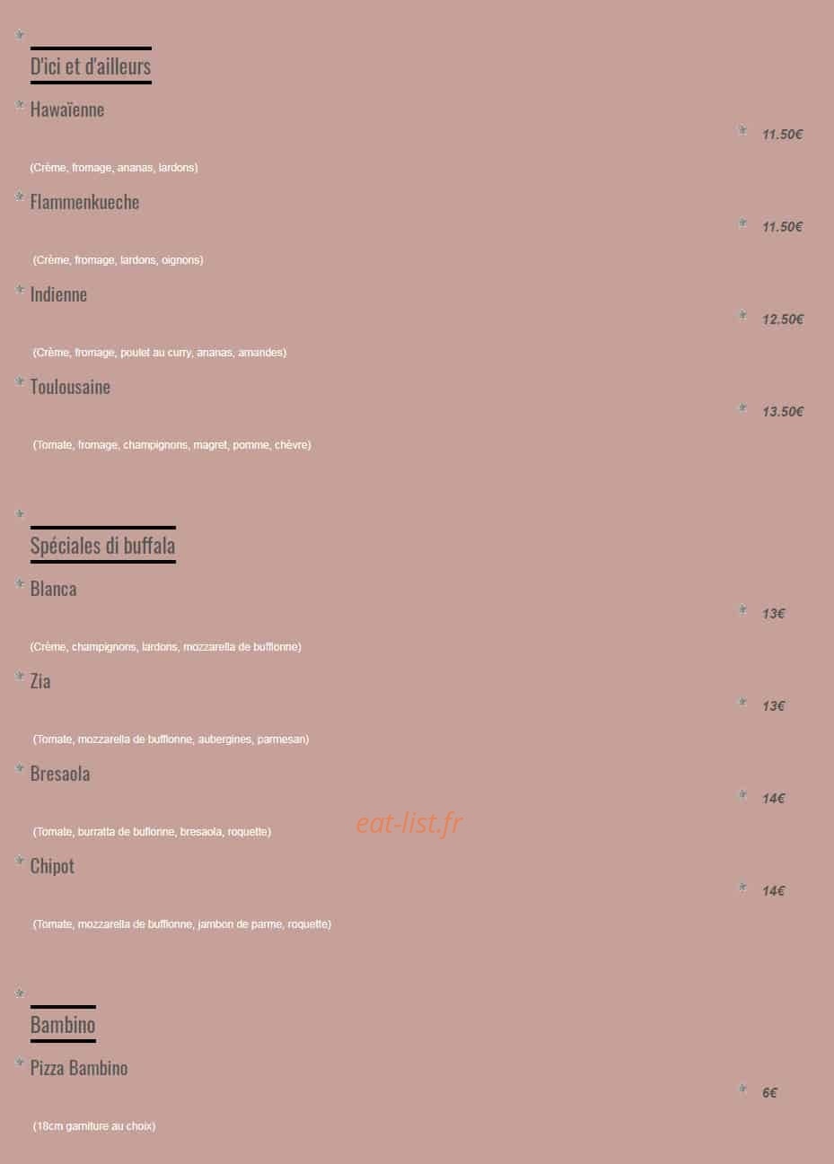 Pizza Zio — carte page 7