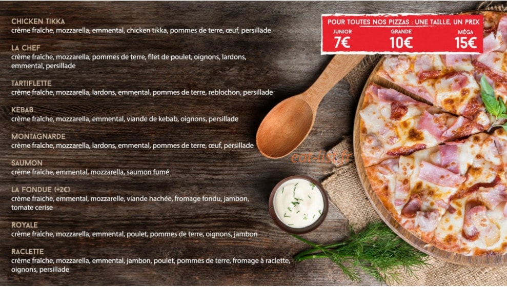 Pizzaland 31 — carte page 2