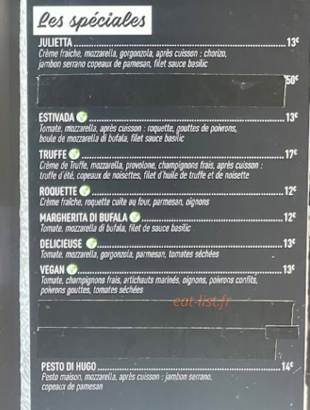 PL Pizza Léo — carte page 2