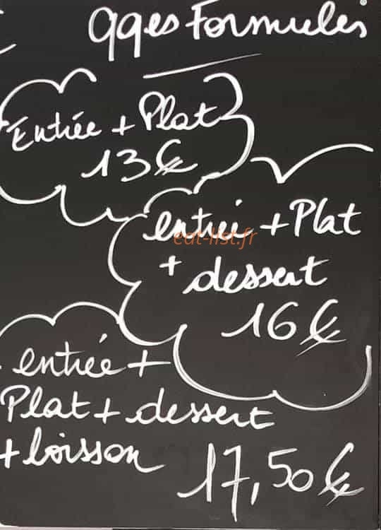 Plat'ô Gourmand — carte page 1