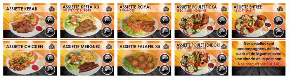 Populaire Kebab — carte page 1