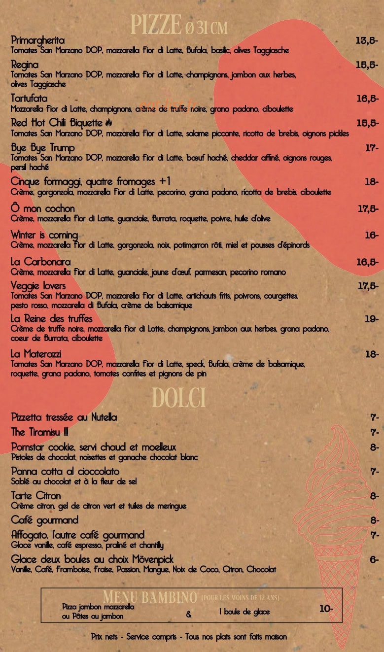 Prima Circus — carte page 2