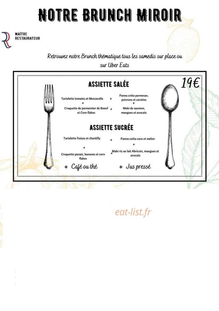 Racine café — carte page 3