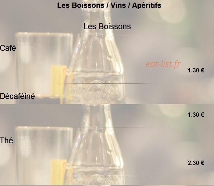 Carte et menu de Sakuraya sushi à Toulouse — Les boissons