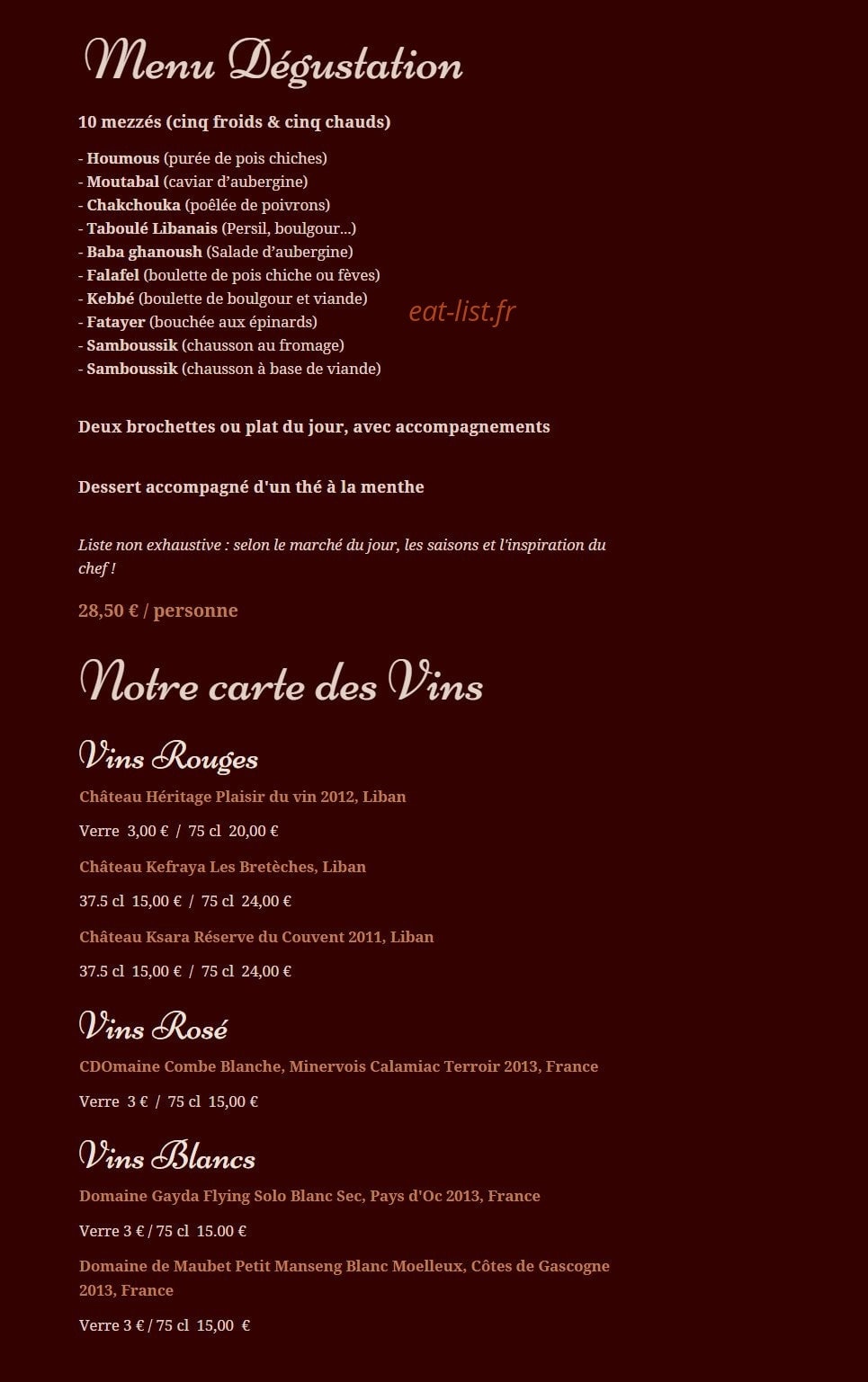 Sandibad A Toulouse Carte Menu Et Photos