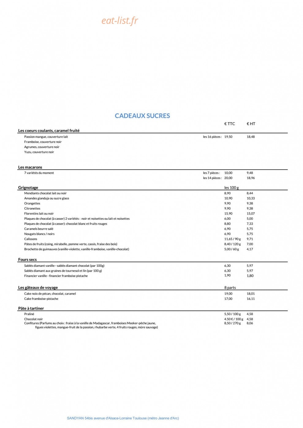 Sandyan — carte page 3