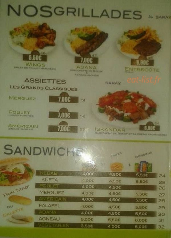 Saray — carte page 3