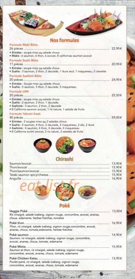 Saveurs Basilic — carte page 9