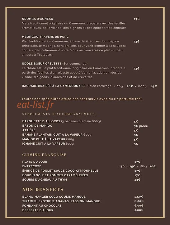 Saveurs et musiques du monde — carte page 2
