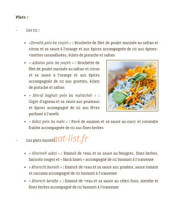 Shalizar — carte page 2