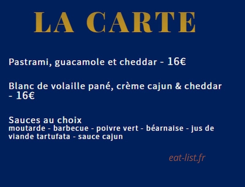 Smoky Bar — carte page 4