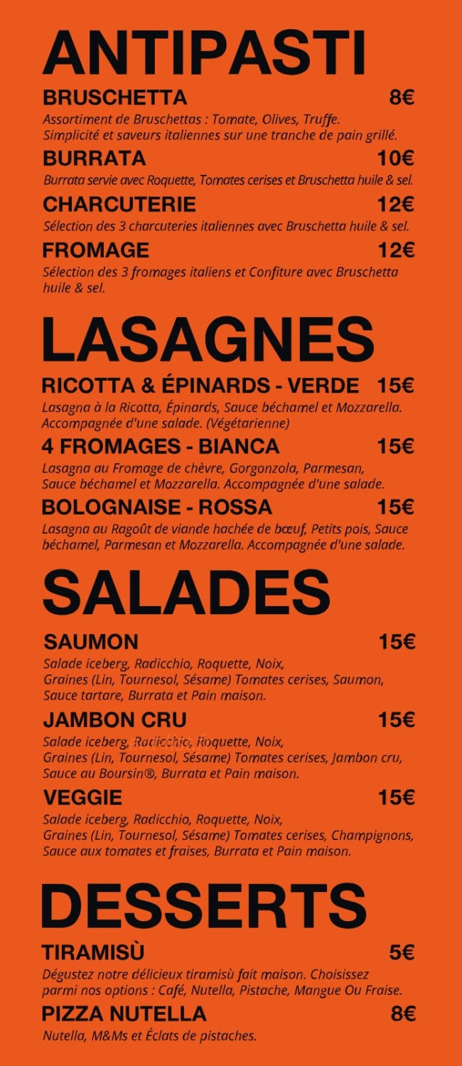 Spritzza — carte page 1