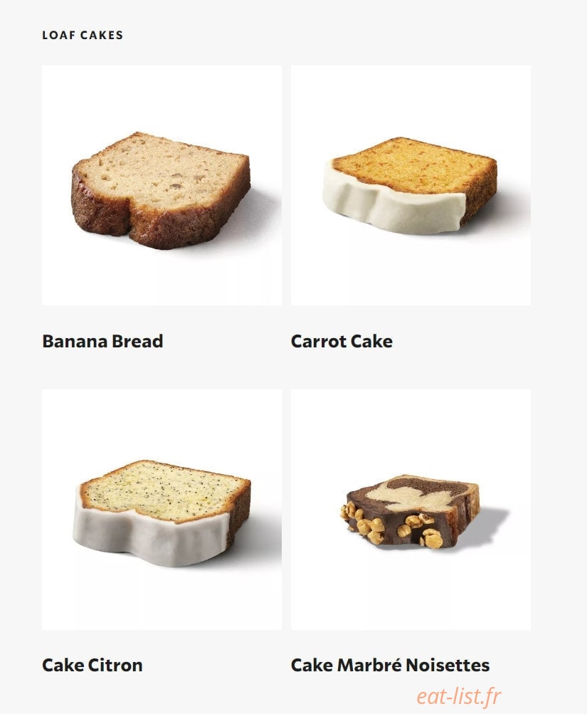 Starbucks Coffee — carte page 6