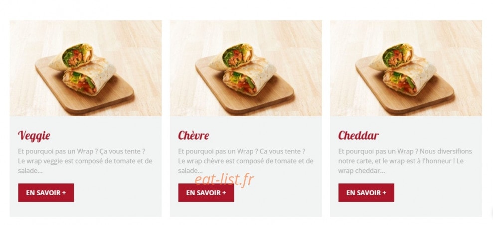 tacos avenue — carte page 1