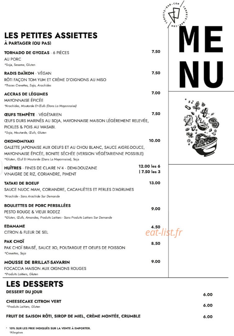 Tempête — carte page 1
