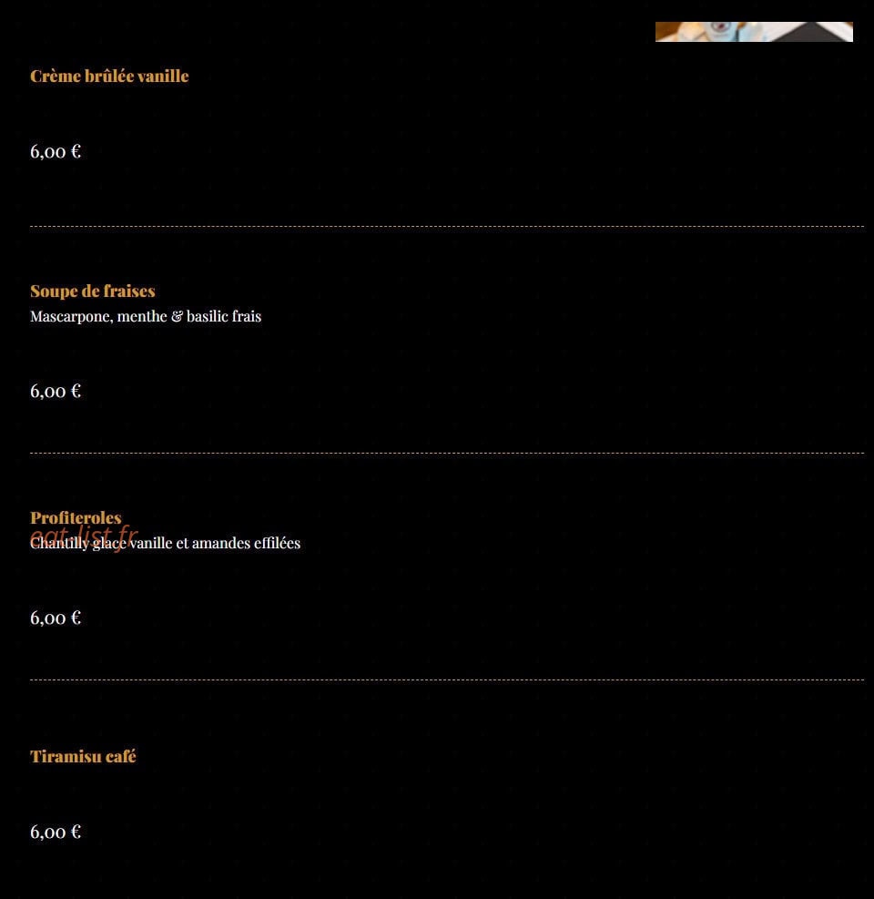 The Black Lion — carte page 7