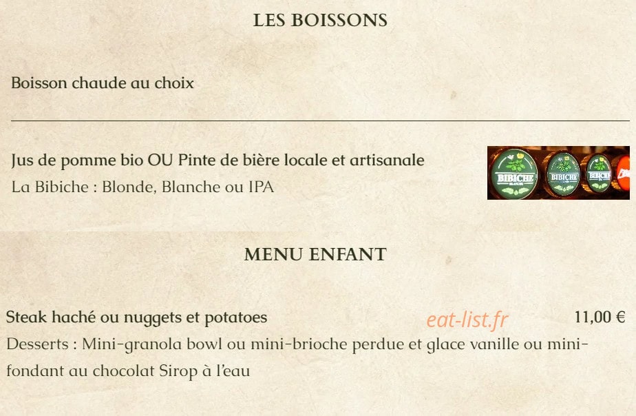 The Botanist Pub — carte page 13