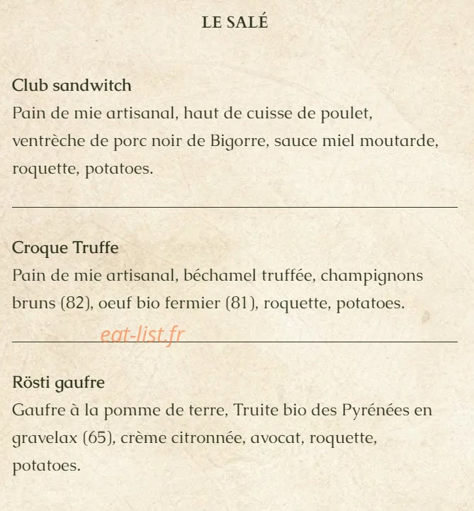 The Botanist Pub — carte page 11