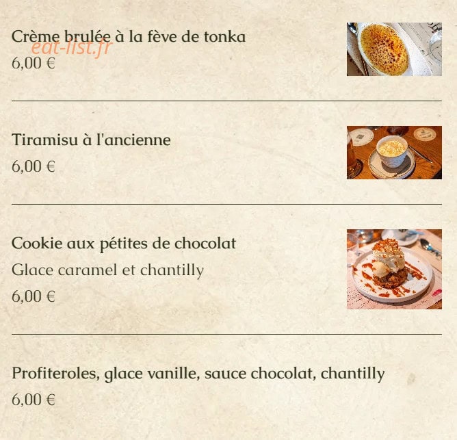 The Botanist Pub — carte page 10