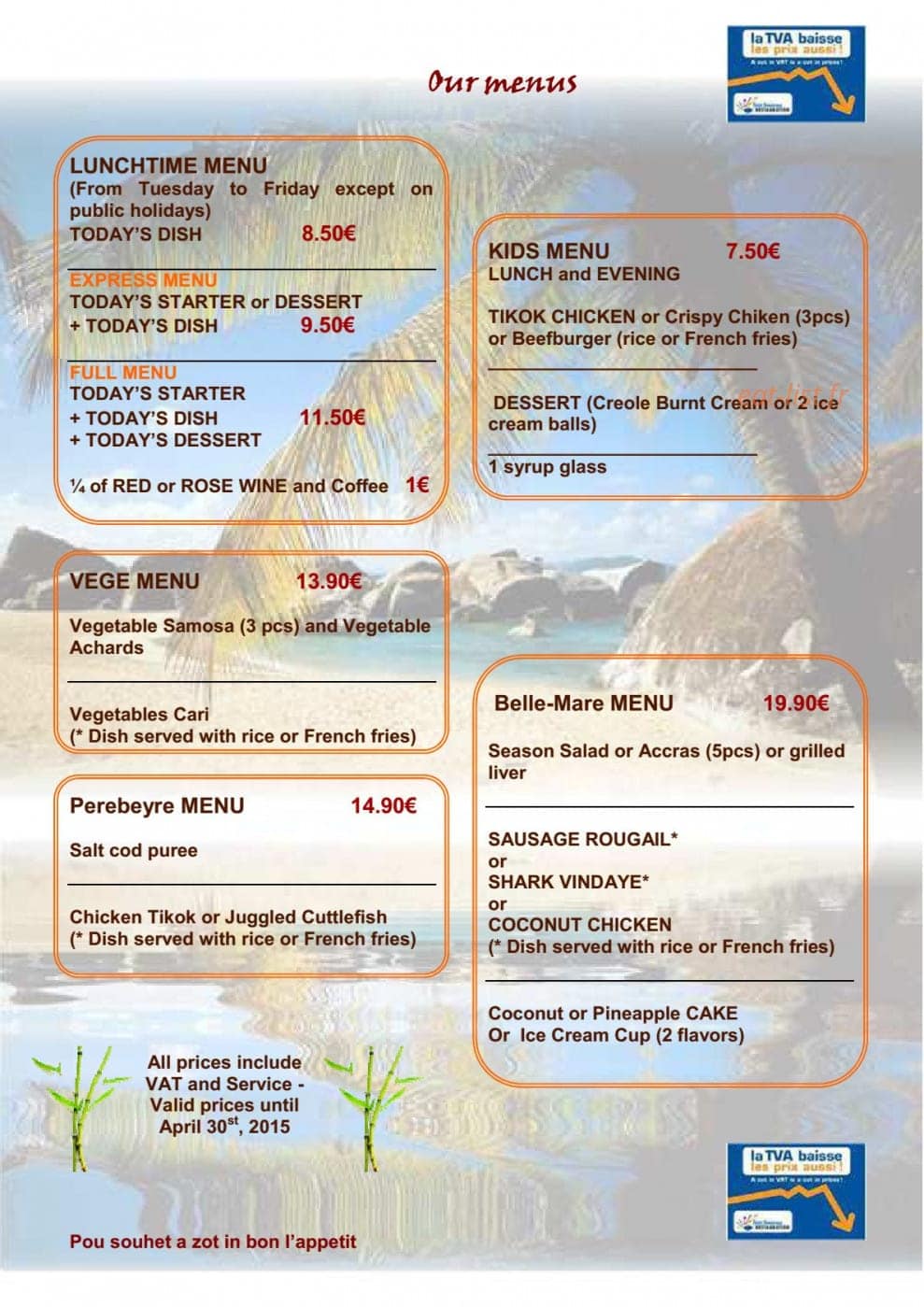 Ti Caz — carte page 3