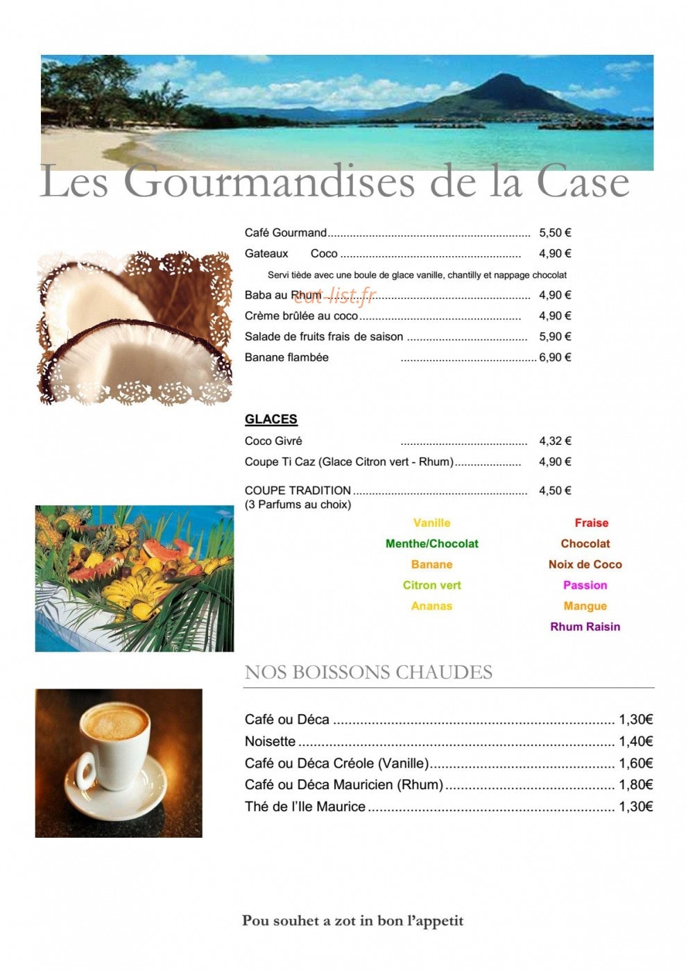 Ti Caz — carte page 11