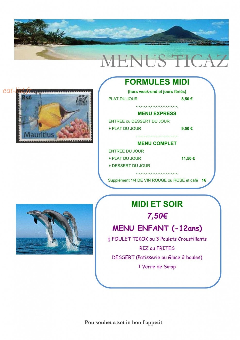 Ti Caz — carte page 9