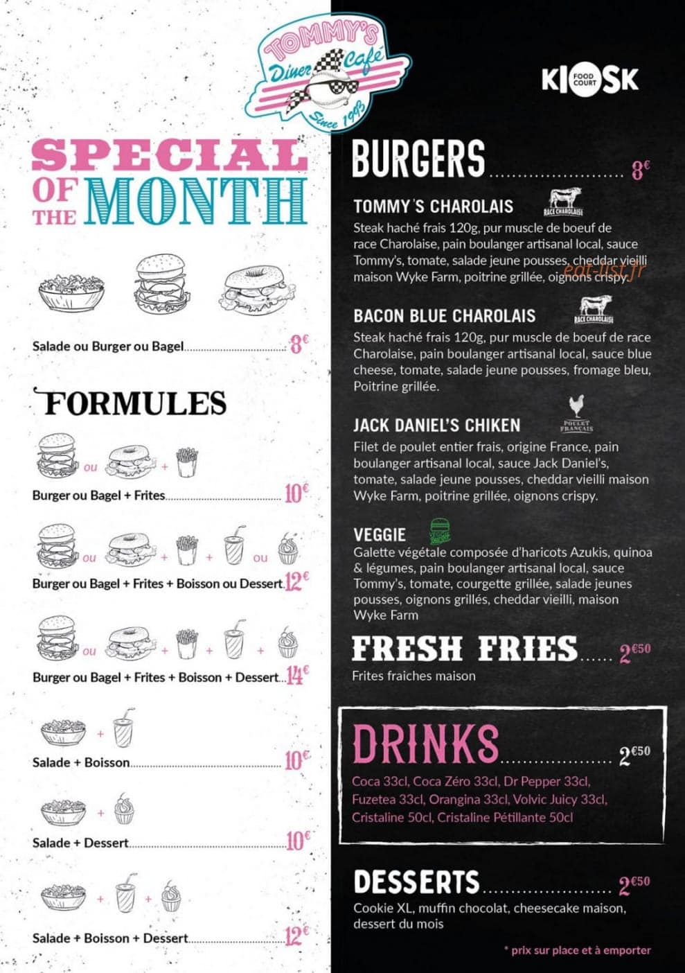 Tommy's — carte page 1