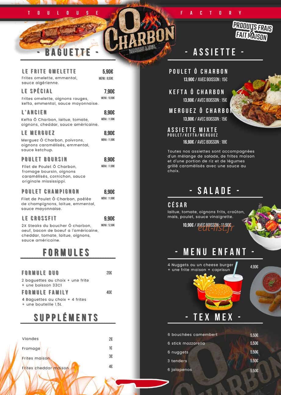Toulouse Factory — carte page 2