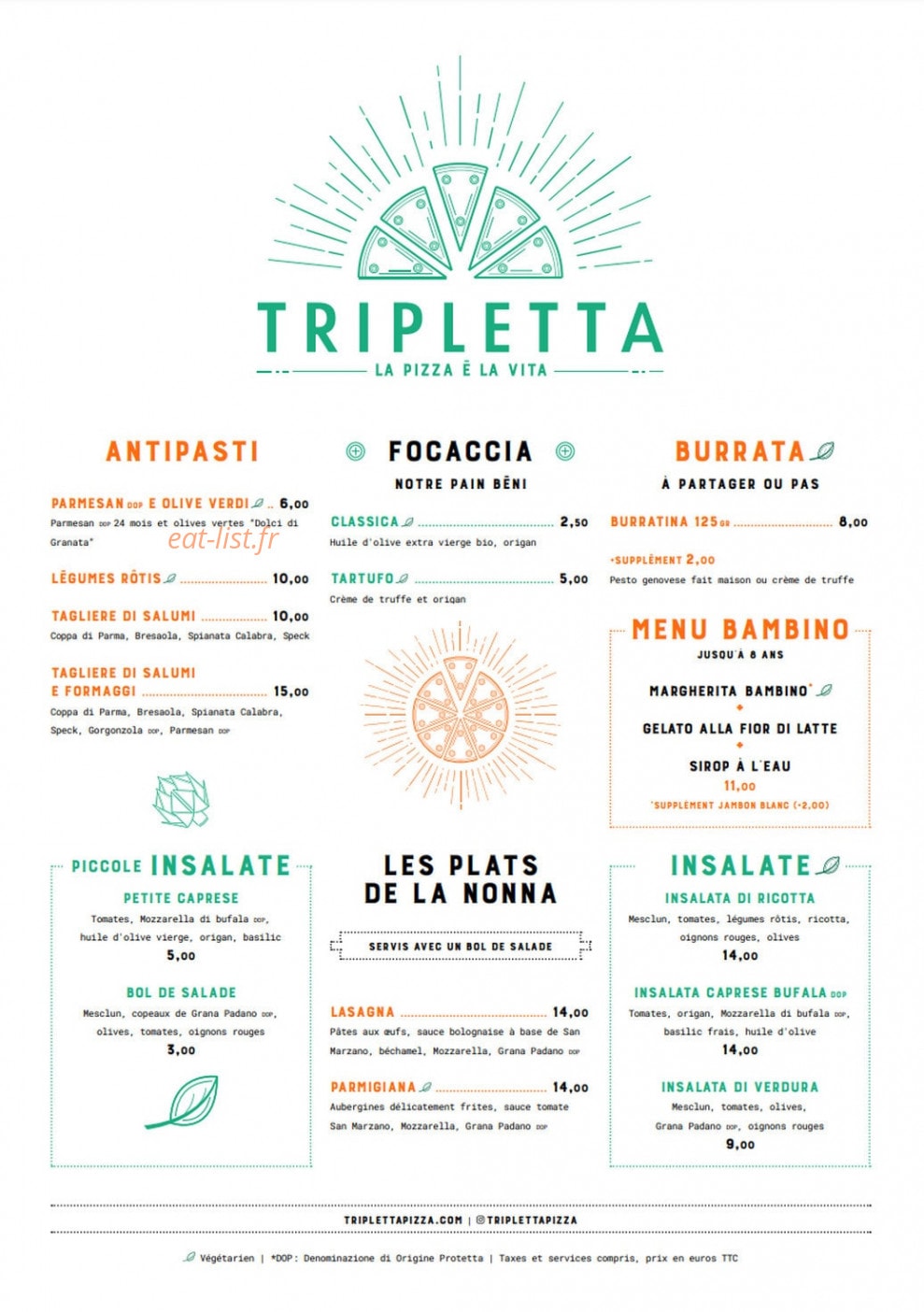 Tripletta — carte page 1