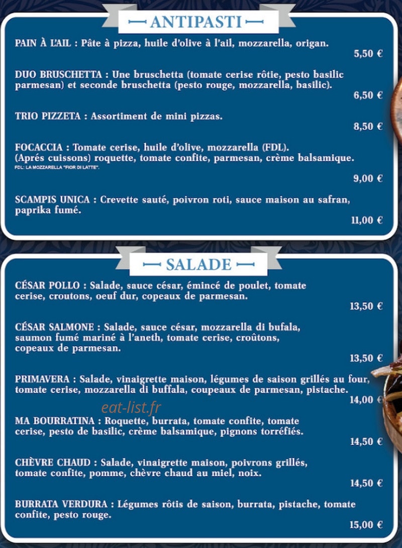 Unica — carte page 1