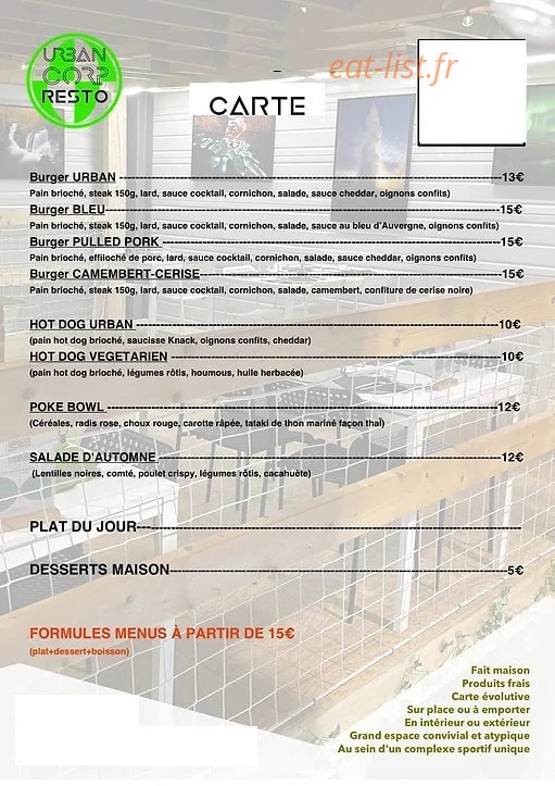 Urban Corp — carte page 1