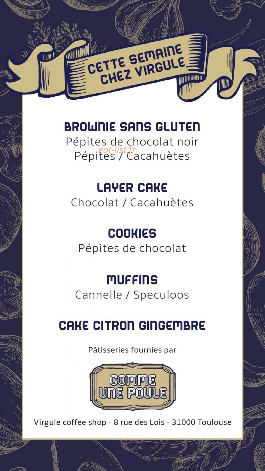 Virgule — carte page 1