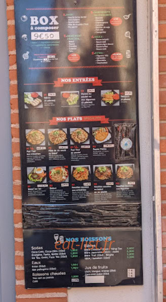 Wok & Bowl — carte page 1