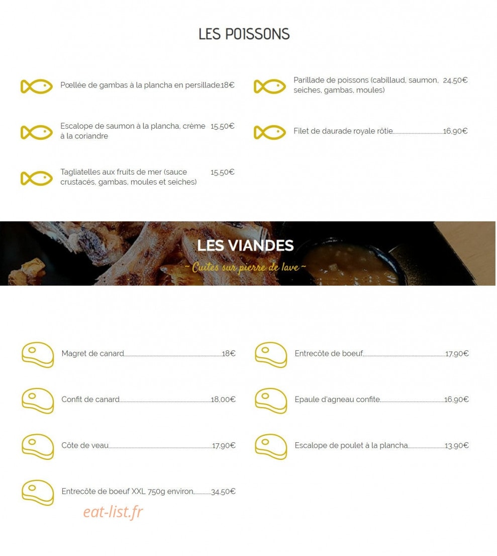 Your's — carte page 2