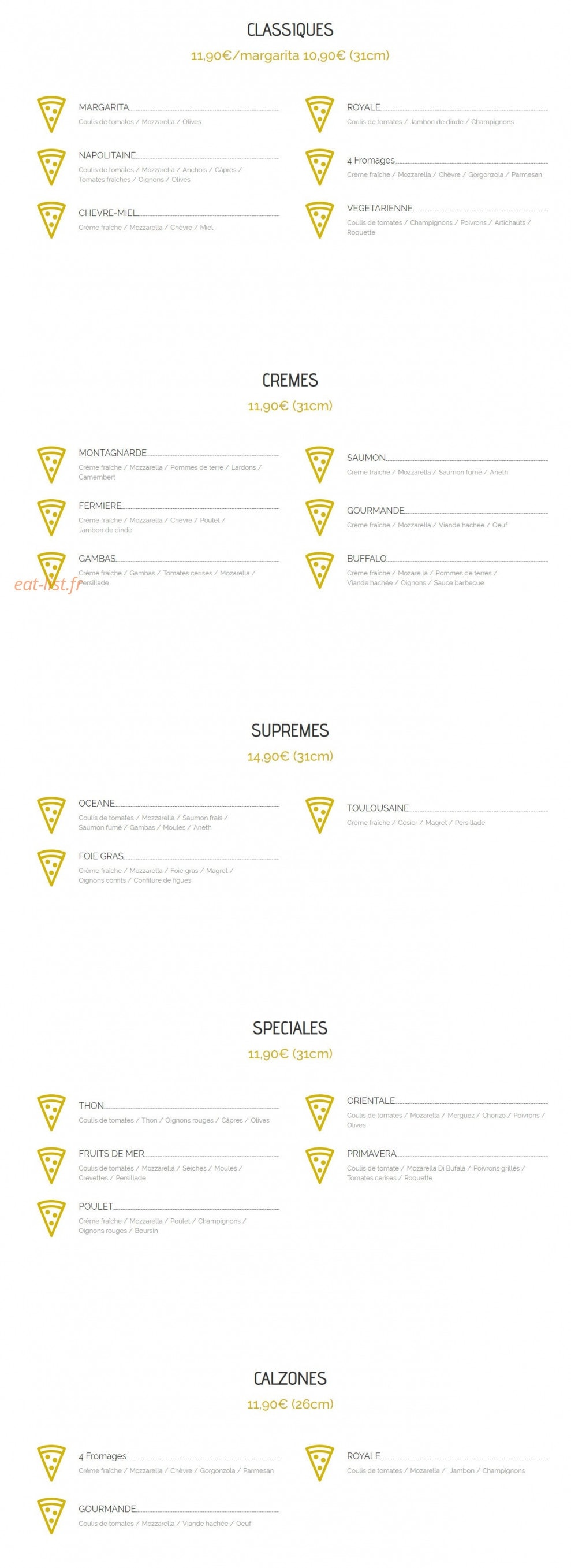 Your's — carte page 4