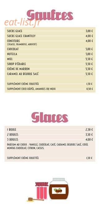 La Pâte à Crêpes — carte page 5
