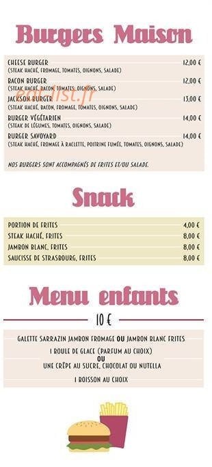 La Pâte à Crêpes — carte page 3