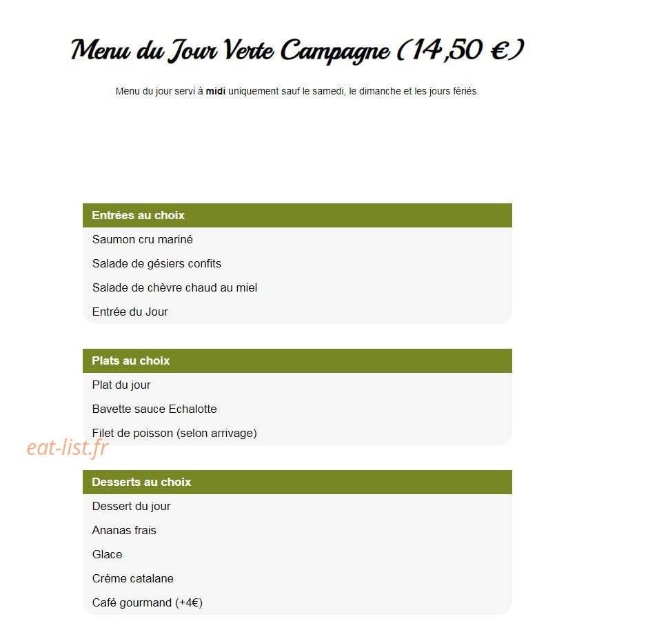 Verte Campagne — carte page 1