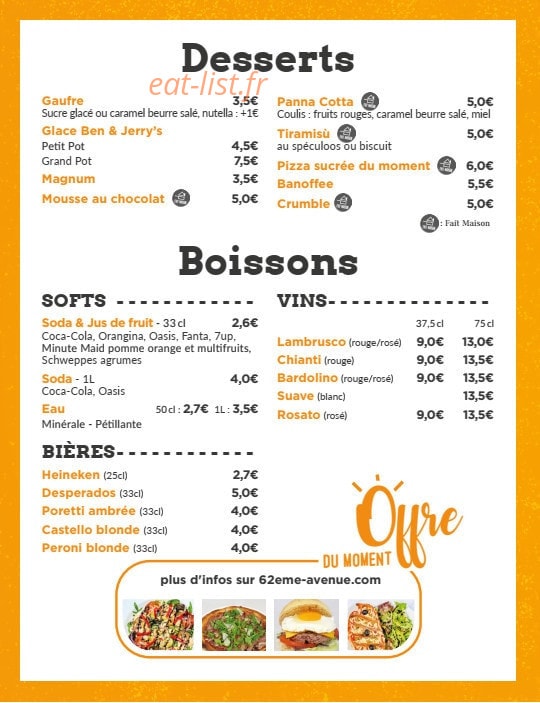 62ème Avenue — carte page 5