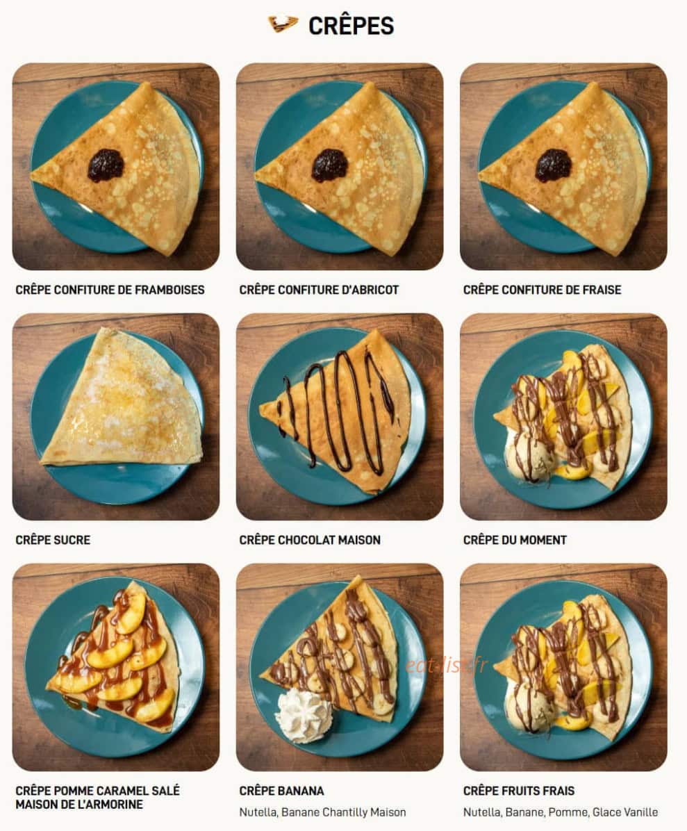 Crep Eat — carte page 5